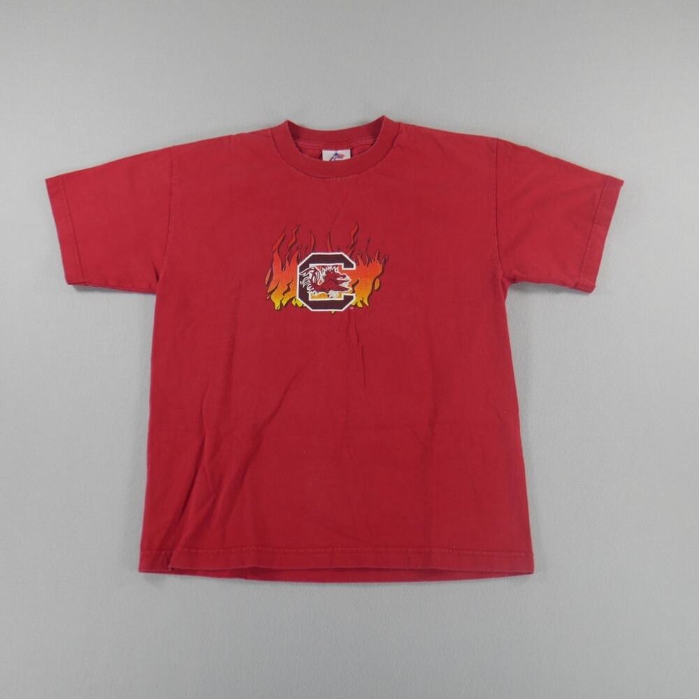 Vintage Y2K South Carolina Gamecocks Graphic Football Mens Size Small‎ Tri-Lake
